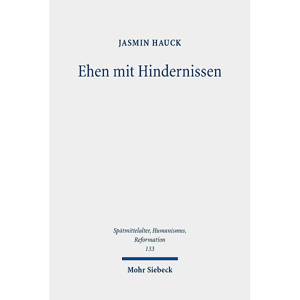 Ehen mit Hindernissen, Jasmin Hauck