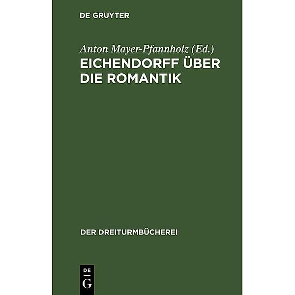 Eichendorff über die Romantik / Jahrbuch des Dokumentationsarchivs des österreichischen Widerstandes
