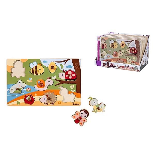 Simba Toys, Eichhorn Eichhorn Steckpuzzle, 2-sort.