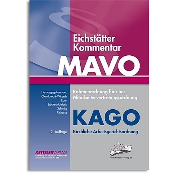 Eichstätter Kommentar MAVO & KAGO, 2. Aufl. - Bundle: Print + Online-Zugang (Code im Buch eingedruckt).