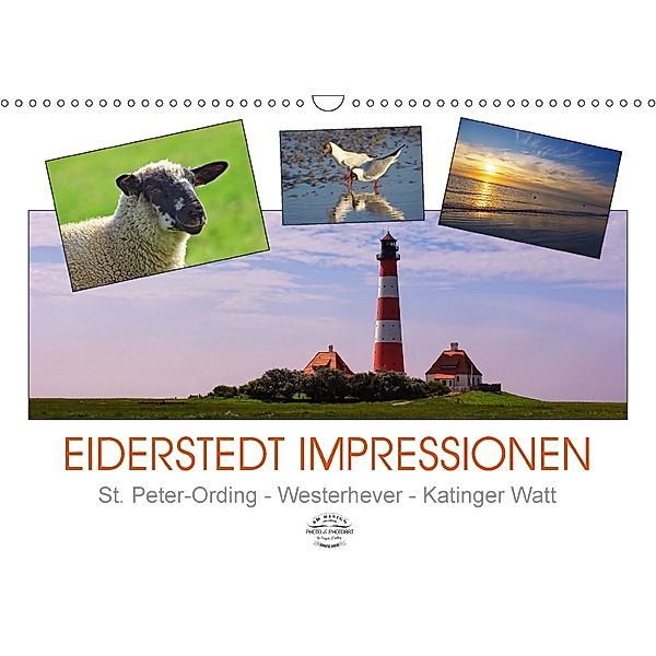 Eiderstedt Impressionen (Wandkalender 2018 DIN A3 quer), Angela Dölling