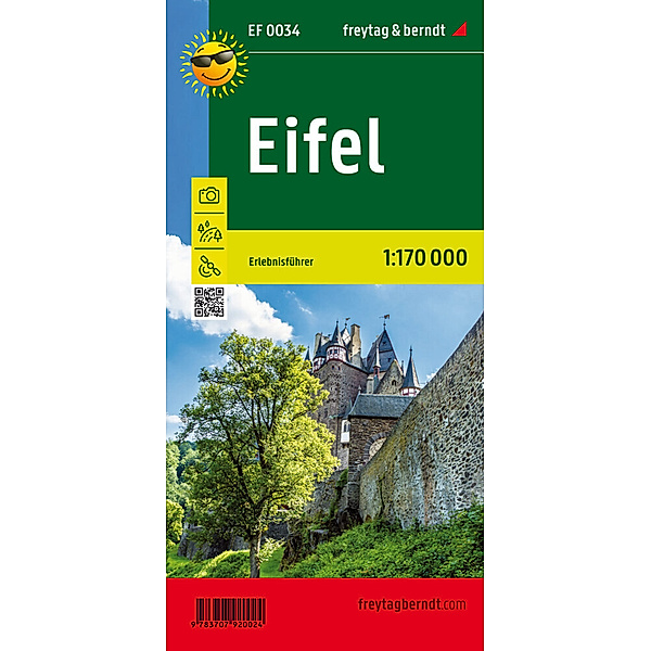 Eifel, Erlebnisführer 1:170.000, freytag & berndt, EF 0034