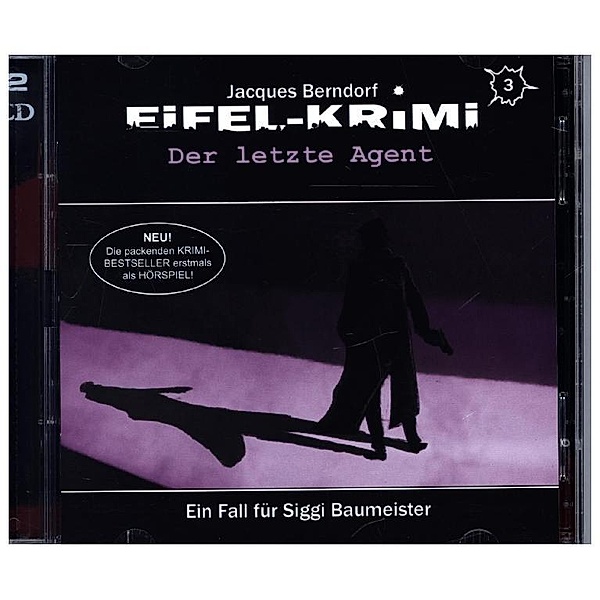 Eifel Krimi - Der letzte Agent, 2 Audio-CDs,2 Audio-CD, Jacques Berndorf