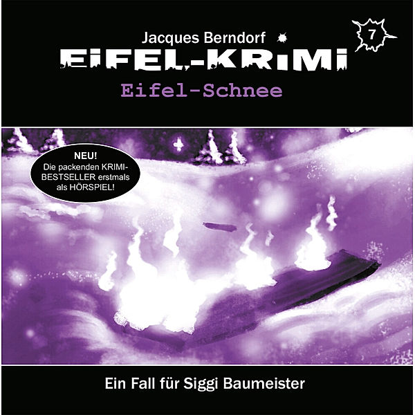 Eifel-Krimi - Eifel-Schnee,2 Audio-CD, Jacques Berndorf