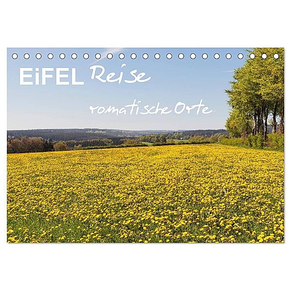 Eifel Reise - romantische Orte (Tischkalender 2025 DIN A5 quer), CALVENDO Monatskalender, Calvendo, Gaby Wojciech
