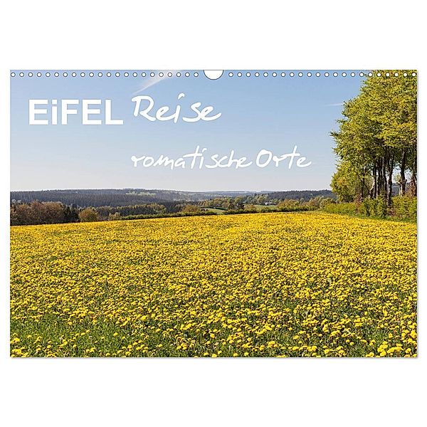 Eifel Reise - romantische Orte (Wandkalender 2024 DIN A3 quer), CALVENDO Monatskalender, Gaby Wojciech