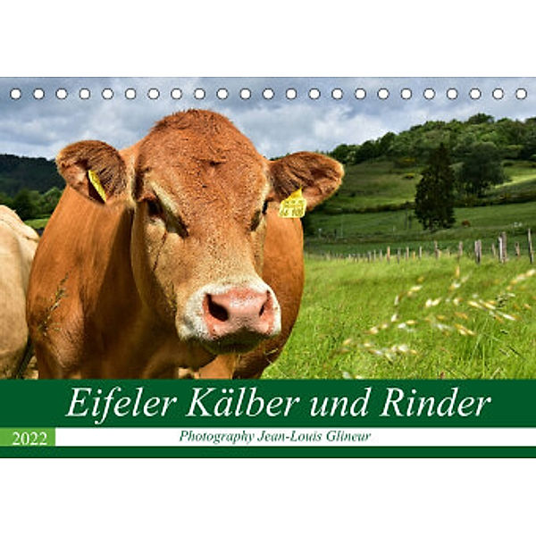 Eifeler Kälber und Rinder (Tischkalender 2022 DIN A5 quer), Jean-Louis Glineur