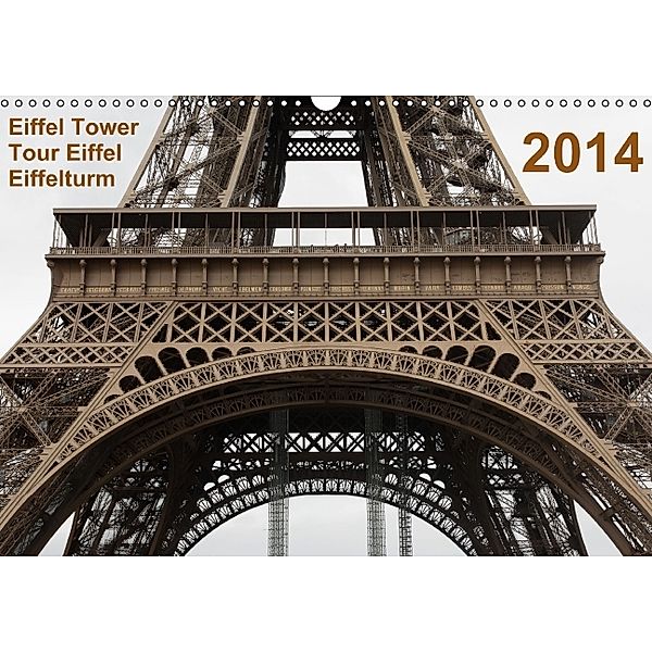 Eiffel Tower Tour Eiffel Eiffelturm Paris 2014 (Wandkalender 2014 DIN A3 quer), Mark Chicoga