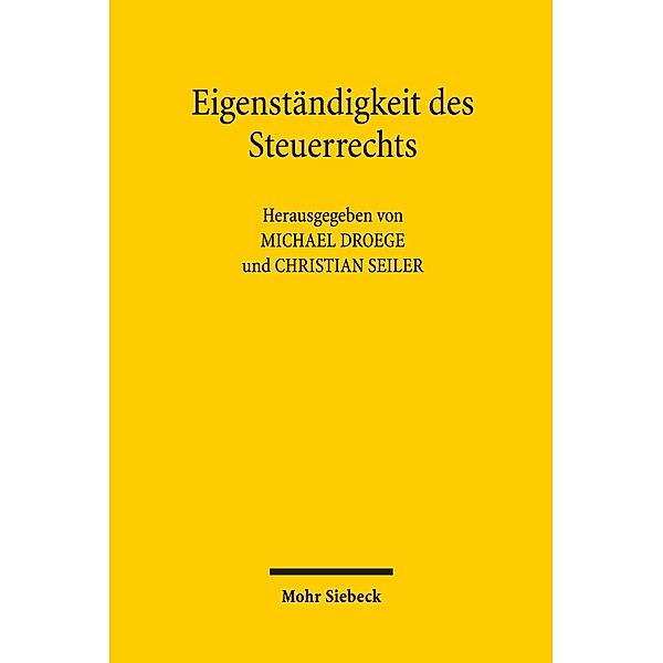 Eigenständigkeit des Steuerrechts