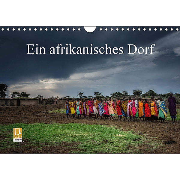 Ein afrikanisches DorfCH-Version (Wandkalender 2020 DIN A4 quer), Alain Gaymard