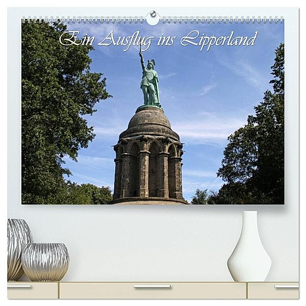 Ein Ausflug ins Lipperland (hochwertiger Premium Wandkalender 2024 DIN A2 quer), Kunstdruck in Hochglanz, Antje Lindert-Rottke