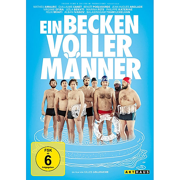 Ein Becken voller Männer, Mathieu Amalric, Guillaume Canet