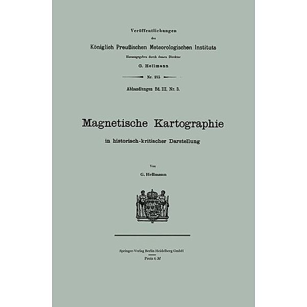 Ein Beitrag zur Kenntnis der Temperatur- und Feuchtigkeitsverhältnisse in verschiedener Höhe über dem Erdboden / Veröffentlichungen des Königlich Preußischen Meterologischen Instituts, Karl Knoch