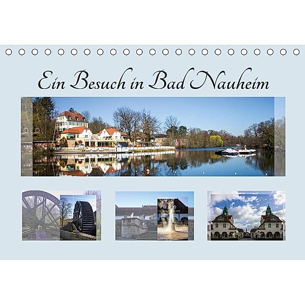 Ein Besuch in Bad Nauheim (Tischkalender 2021 DIN A5 quer), Marion Bönner