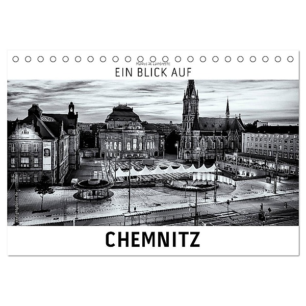 Ein Blick auf Chemnitz (Tischkalender 2024 DIN A5 quer), CALVENDO Monatskalender, Markus W. Lambrecht