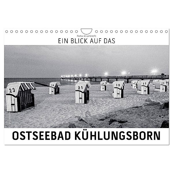 Ein Blick das Ostseebad Kühlungsborn (Wandkalender 2024 DIN A4 quer), CALVENDO Monatskalender, Markus W. Lambrecht