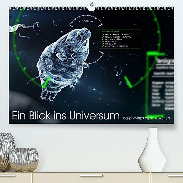Ein Blick ins Universum - cglightNings digitale Welten (Premium, hochwertiger DIN A2 Wandkalender 2023, Kunstdruck in Ho, Stefanie Winkler - cglightNing