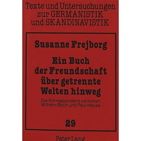 Ein Buch der Freundschaft über getrennte Welten hinweg, Susanne Frejborg