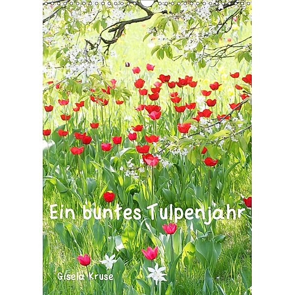 Ein buntes Tulpenjahr (Wandkalender 2021 DIN A3 hoch), Gisela Kruse