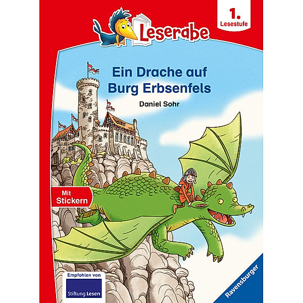 Ein Drache auf Burg Erbsenfels - Leserabe ab 1. Klasse - Erstlesebuch für Kinder ab 6 Jahren, Daniel Sohr