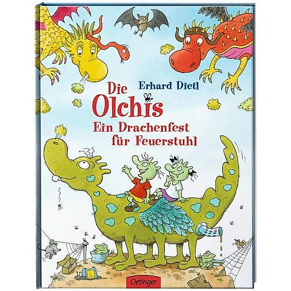 Ein Drachenfest für Feuerstuhl / Die Olchis Bd.4, Erhard Dietl
