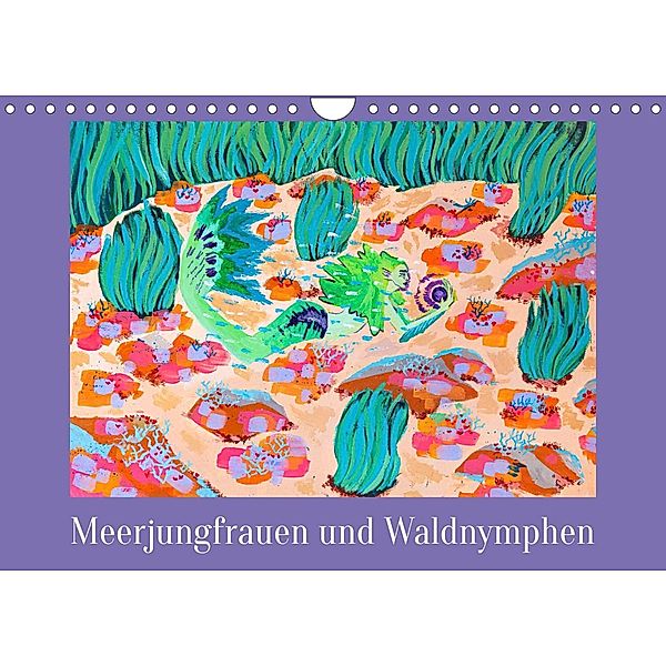 Ein Einblick in die Welt der Meerjungfrauen und WaldnymphenAT-Version  (Wandkalender 2022 DIN A4 quer), Niisirum