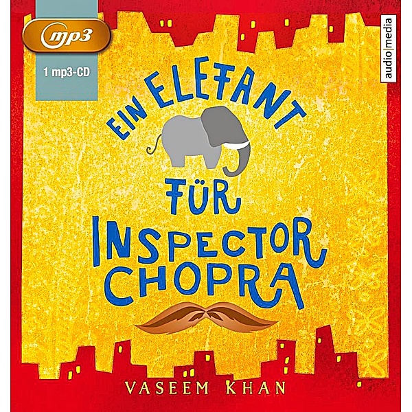 Ein Elefant für Inspector Chopra, MP3-CD, Vaseem Khan