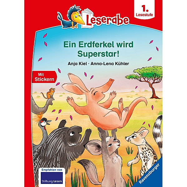 Ein Erdferkel wird Superstar! - Leserabe ab 1. Klasse - Erstlesebuch für Kinder ab 6 Jahren, Anja Kiel