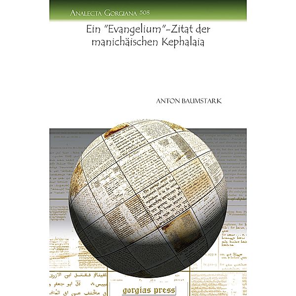 Ein Evangelium-Zitat der manichäischen Kephalaia, Anton Baumstark