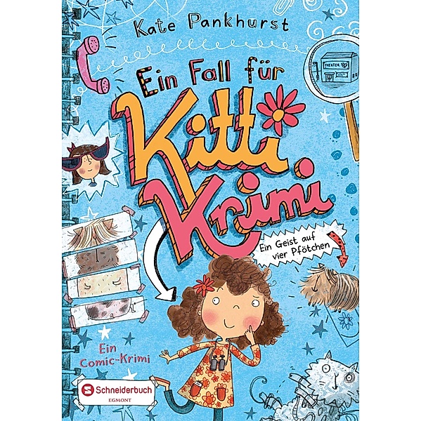 Ein Fall für Kitti Krimi Band 1: Ein Geist auf vier Pfötchen, Kate Pankhurst