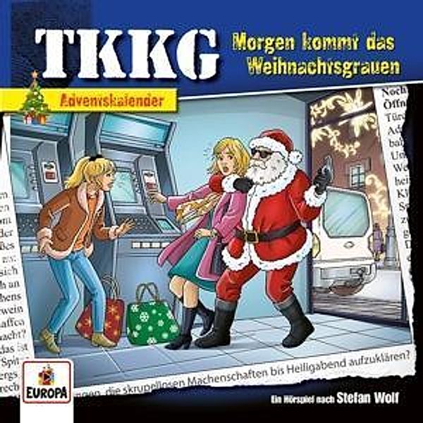 Ein Fall für TKKG Adventskalender - Morgen kommt das Weihnachtsgrauen 2 CDs  Hörbuch jetzt bei Weltbild.de bestellen
