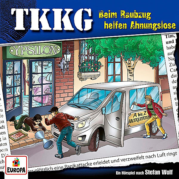 Ein Fall für TKKG - Beim Raubzug helfen Ahnungslose, 1 Audio-CD,1 Audio-CD, Stefan Wolf