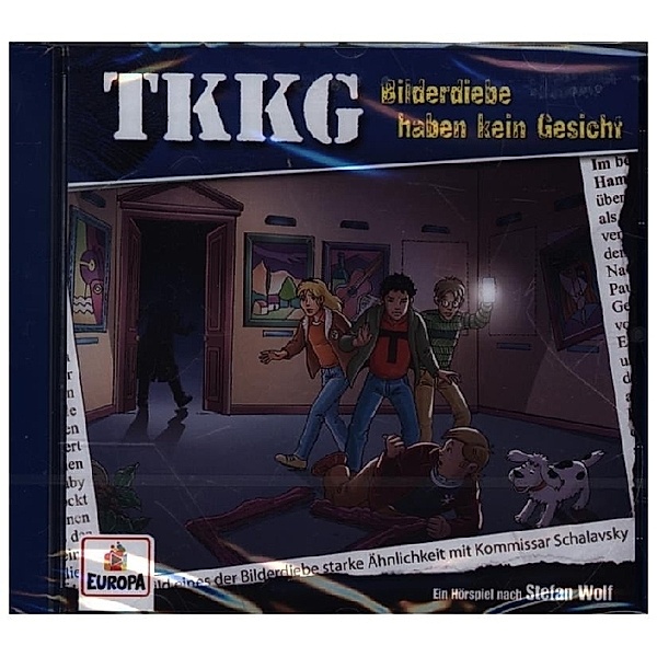 Ein Fall für TKKG - Bilderdiebe haben kein Gesicht,1 Audio-CD, Stefan Wolf