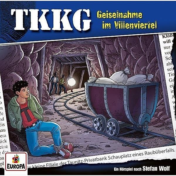 Ein Fall für TKKG - Geiselnahme im Villenviertel,1 Audio-CD, Stefan Wolf