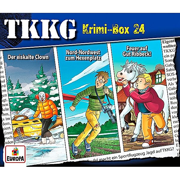 Ein Fall für TKKG - Krimi-Box. Box.24, 3 Audio-CD,3 Audio-CD, Stefan Wolf