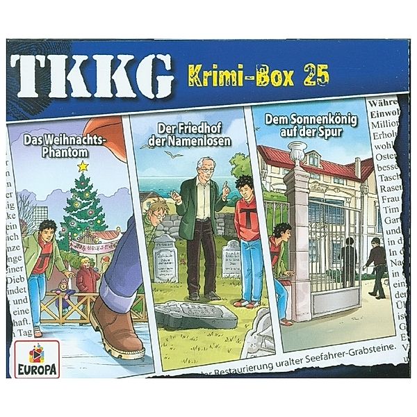 Ein Fall für TKKG - Krimi-Box. Box.25, 3 Audio-CD,3 Audio-CD, Tkkg