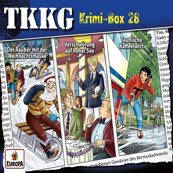 Ein Fall für TKKG - Krimi-Box.Box.28,3 Audio-CD, Tkkg