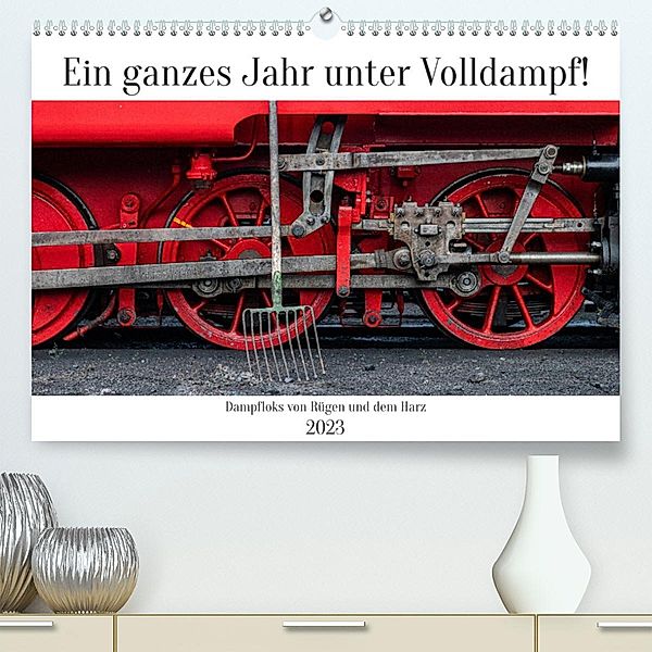 Ein ganzes Jahr unter Volldampf! (Premium, hochwertiger DIN A2 Wandkalender 2023, Kunstdruck in Hochglanz), Stefan Schröder