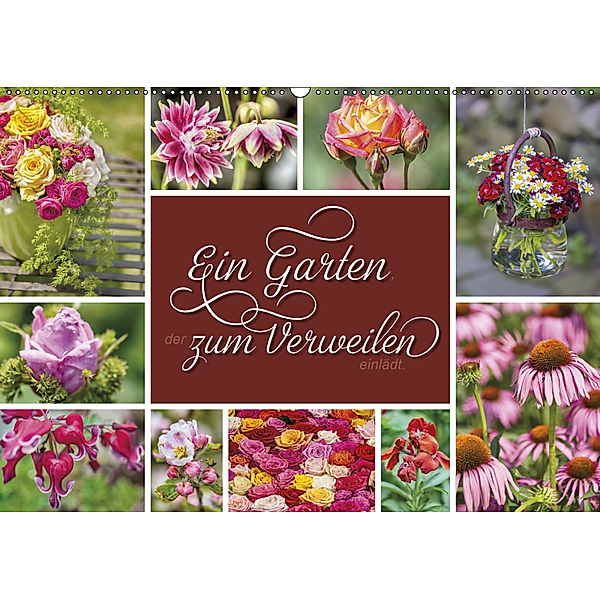 Ein Garten, der zum Verweilen einlädt (Wandkalender 2019 DIN A2 quer), Susann Kuhr