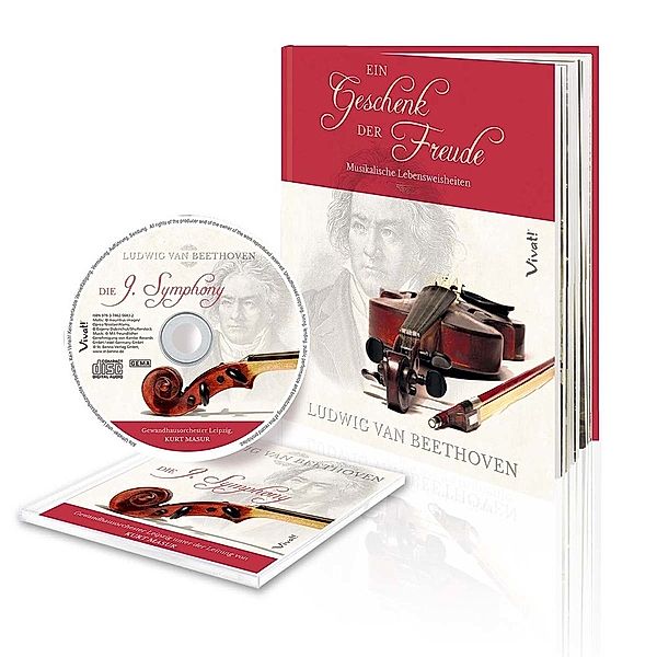 Ein Geschenk der Freude, m. 1 Audio-CD, Ludwig van Beethoven