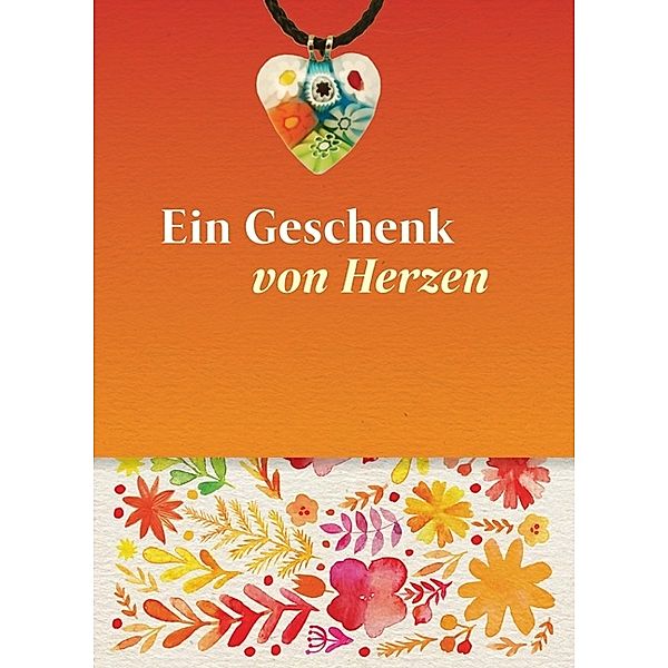 Ein Geschenk von Herzen, mit Muranoglas-Anhänger (Herz)