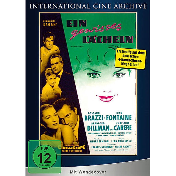 Ein gewisses Lächeln (USA 1959 - A certain smile) - International Cine Archive # 007 - Limited Edition - Erstmalig mit dem deutschen 4-Kanal-Stereo-Ma