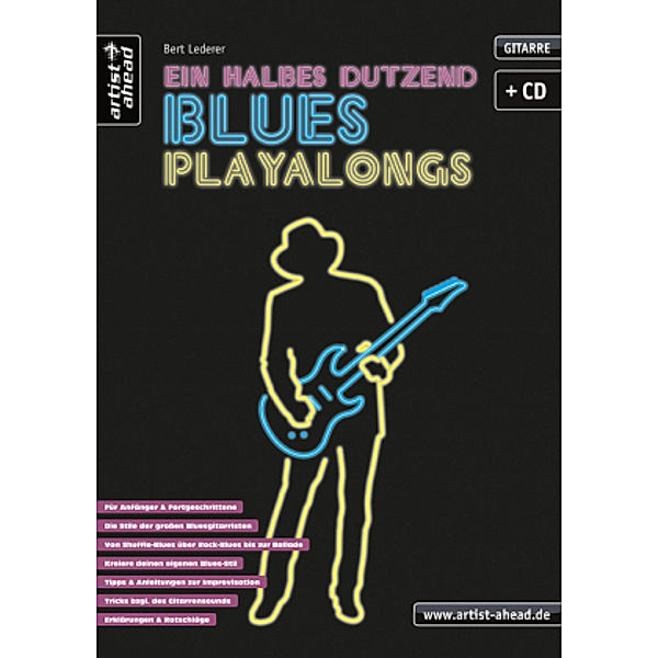 Ein halbes Dutzend Blues Playalongs, Gitarre, m. Audio-CD, Bert Lederer