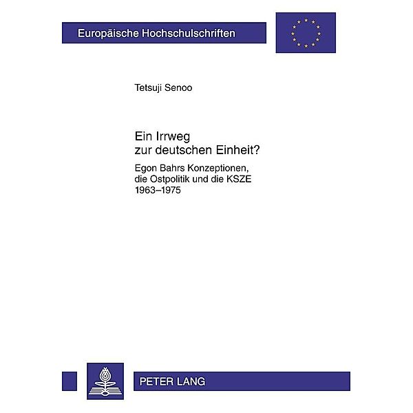 Ein Irrweg zur deutschen Einheit?, Tetsuji Senoo