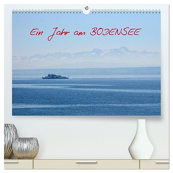 Ein Jahr am BODENSEE (hochwertiger Premium Wandkalender 2024 DIN A2 quer), Kunstdruck in Hochglanz, Ansgar Meise