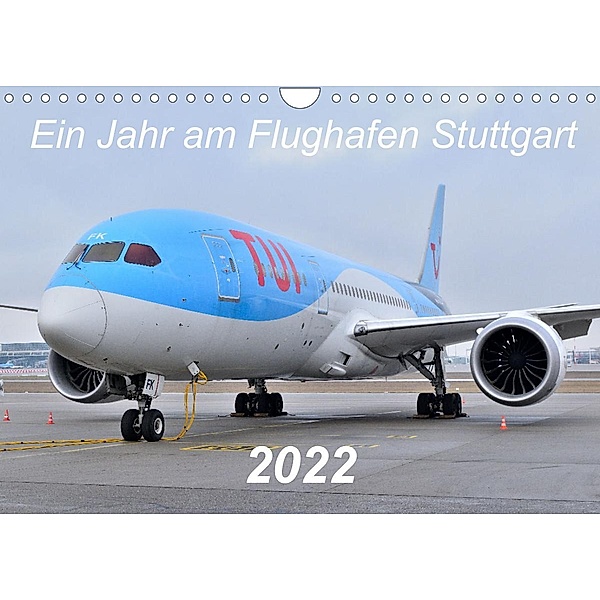 Ein Jahr am Flughafen Stuttgart (Wandkalender 2022 DIN A4 quer), Matthias Merz