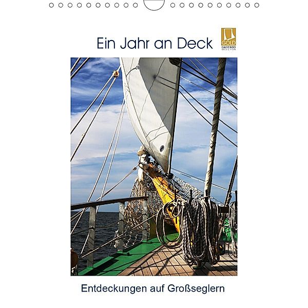 Ein Jahr auf Deck - Entdeckungen auf Großseglern (Wandkalender 2021 DIN A4 hoch), Eva Ola Feix