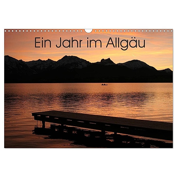 Ein Jahr im Allgäu (Wandkalender 2024 DIN A3 quer), CALVENDO Monatskalender, Anne Kreutzer-Eichhorn