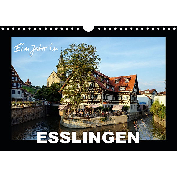 Ein Jahr in Esslingen (Wandkalender 2019 DIN A4 quer), Klaus-Peter Huschka