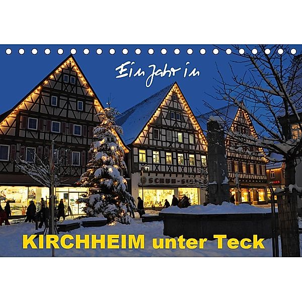 Ein Jahr in Kirchheim unter Teck (Tischkalender 2020 DIN A5 quer), Klaus-Peter Huschka